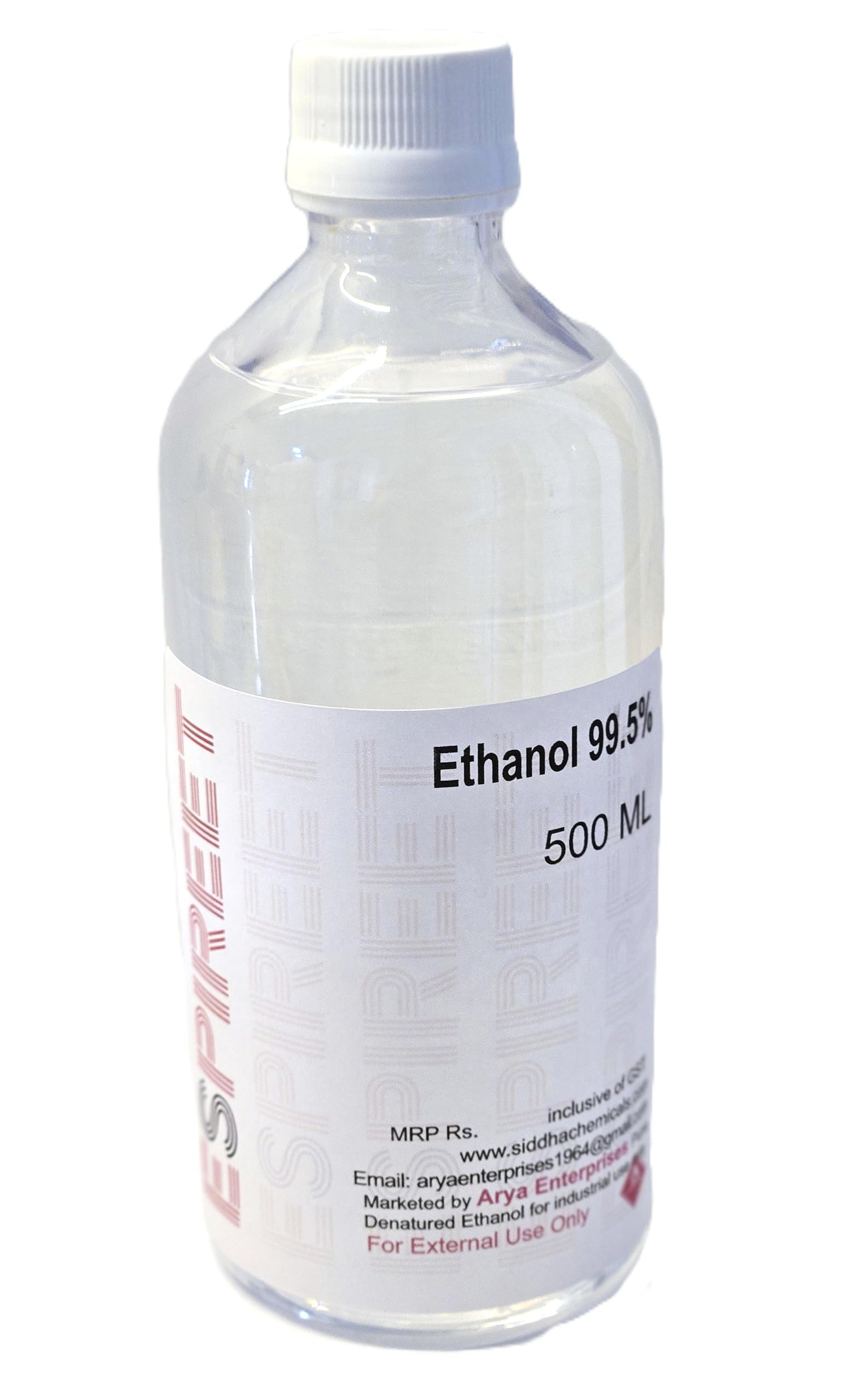 Ethanol 99.5%, 500 ML : Amazon.in: Industrial & Scientific