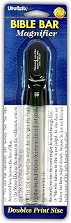 2X Bar Magnifier with Pocket Clip – Portable Reading Aid for Books, Seniors, and Low Vision