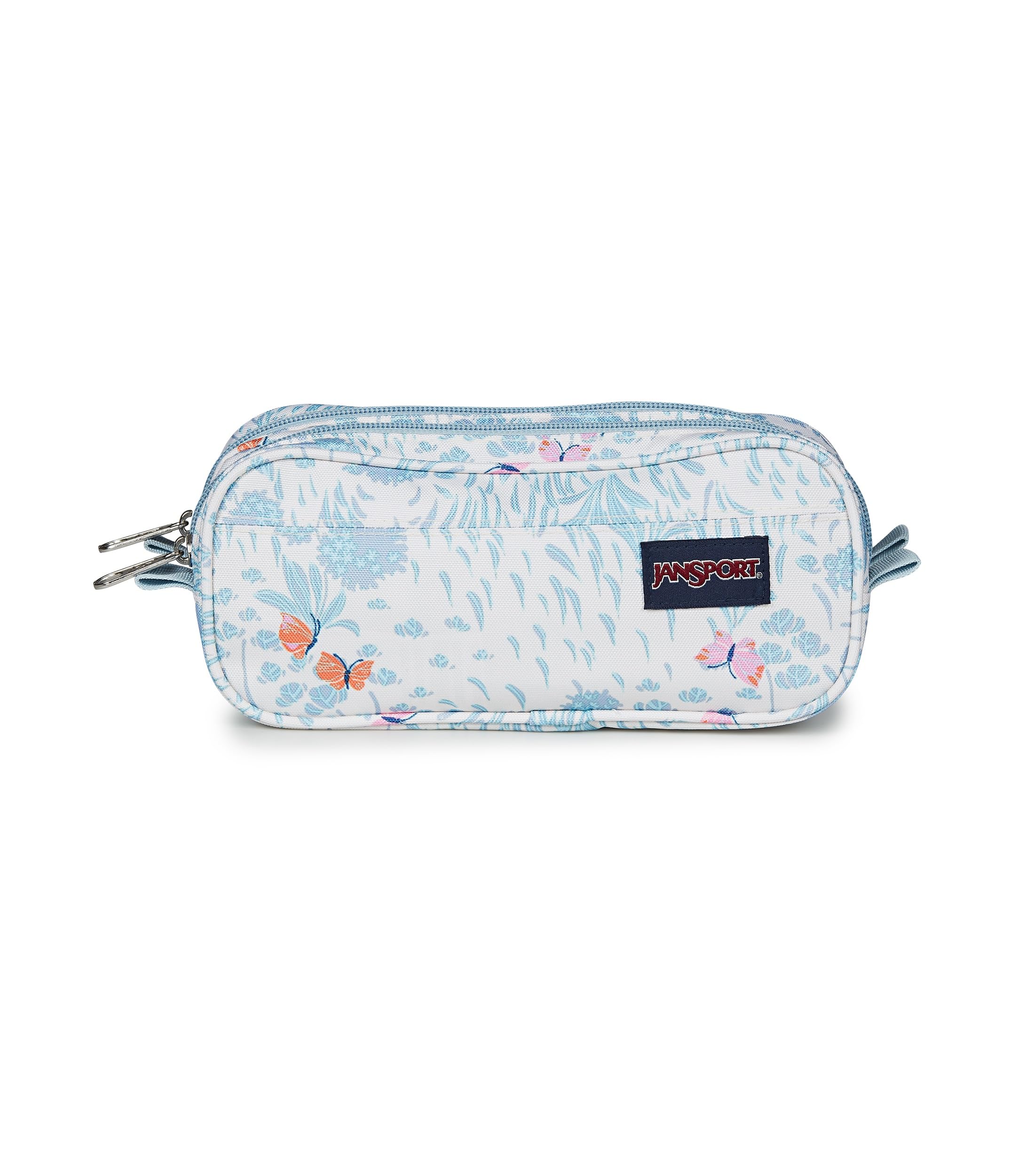 JanSport Large Accesssory Pouch Large Pouch, 10 x 8 x 23 cm, FlutteringField, Multicolor โ image 1