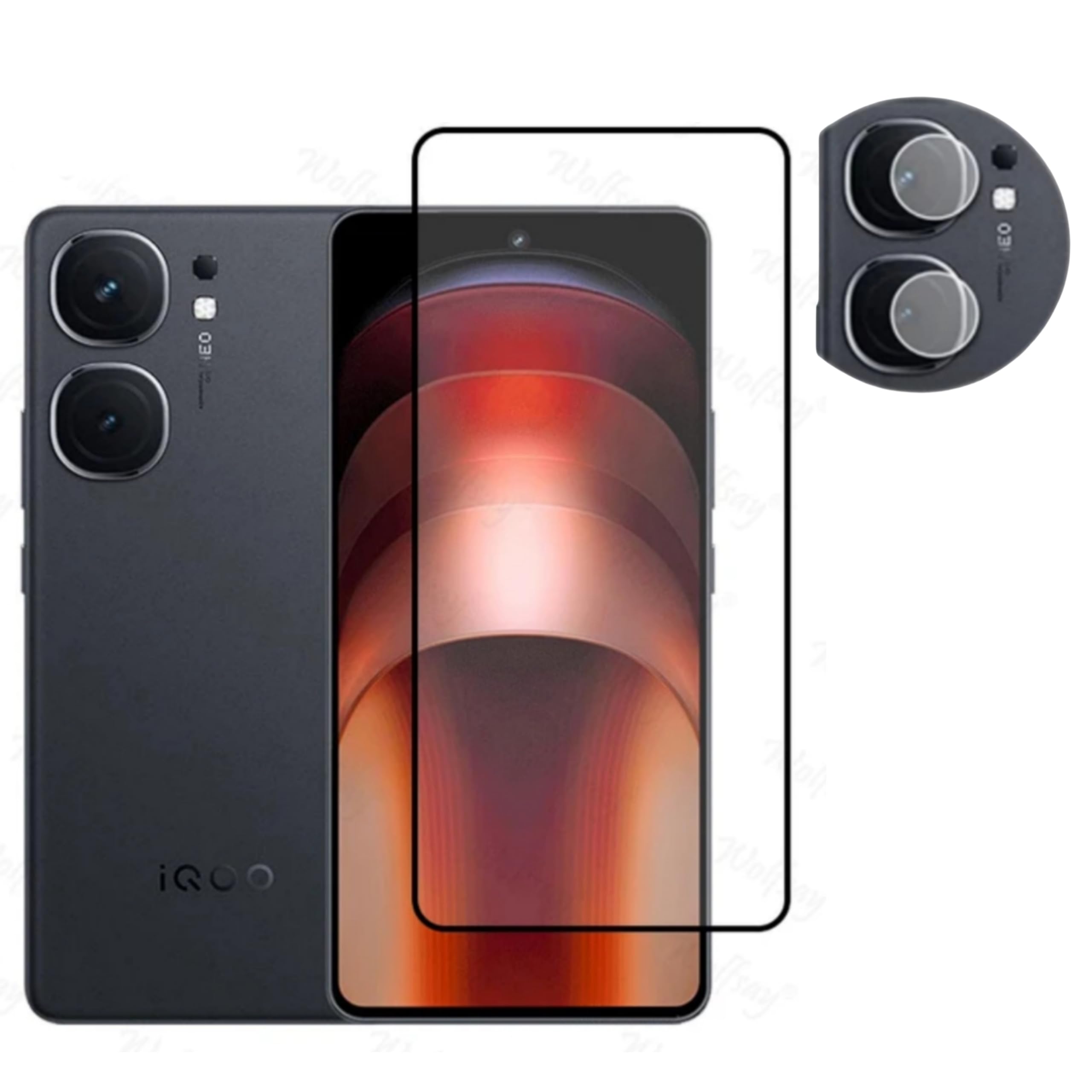 AYRA Iqoo Neo9 Pro 5G 11D Tempered Glass With Camera lens protector Full Screen Coverage (except edges) and Easy Installation Kit, (Pack of 1) (B0CWHDZWXZ) Amazon Price History, Amazon Price Tracker