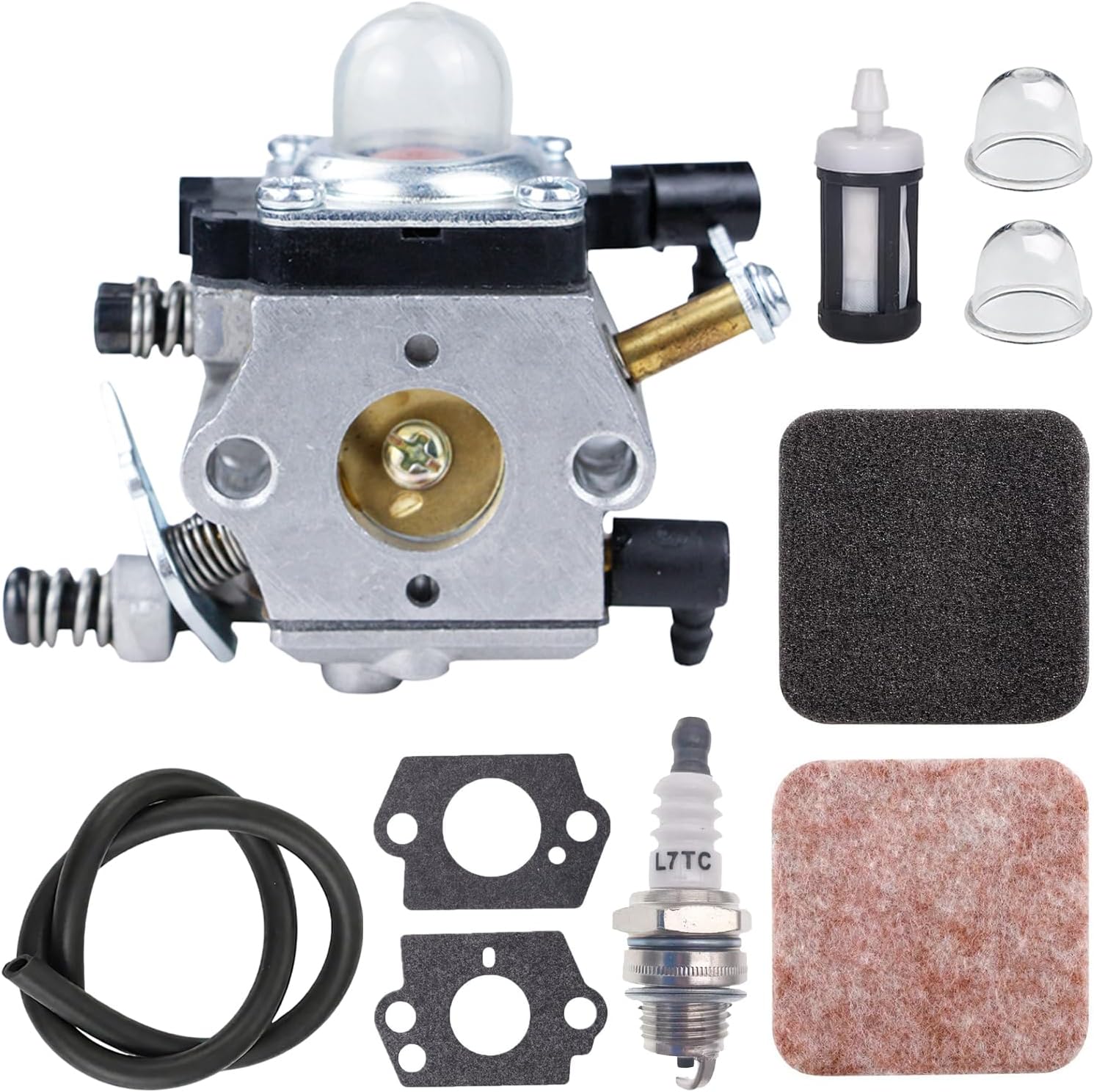 WT-253 Carburetor for Stihl BG72 BG4227 Leaf Blower Carburetor Replace for Walbro WT-253-1 42271200600 Carb with Gasket Air Filter Kit