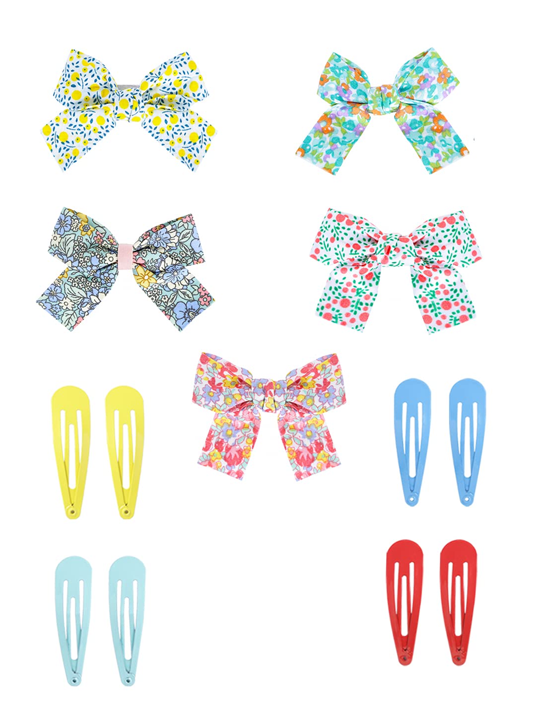 See full amazon price history chart for Melbees by Yellow Chimes Combo of 13 pcs with 5 PCs Printed Bow Hair Clips Ribbon Hair Clips and 8 Pcs Hair Snap Clips Hair Accessories for Kids Girls, Multi-Color, Meduim (YCHACL-KD003-MC) Melbees by Yellow Chimes Combo of 13 pcs with 5 PCs Printed Bow Hair Clips Ribbon Hair Clips and 8 Pcs Hair Snap Clips Hair Accessories for Kids Girls, Multi-Color, Meduim (YCHACL-KD003-MC) (B09DGBDY77) Amazon Price History, Amazon Price Tracker