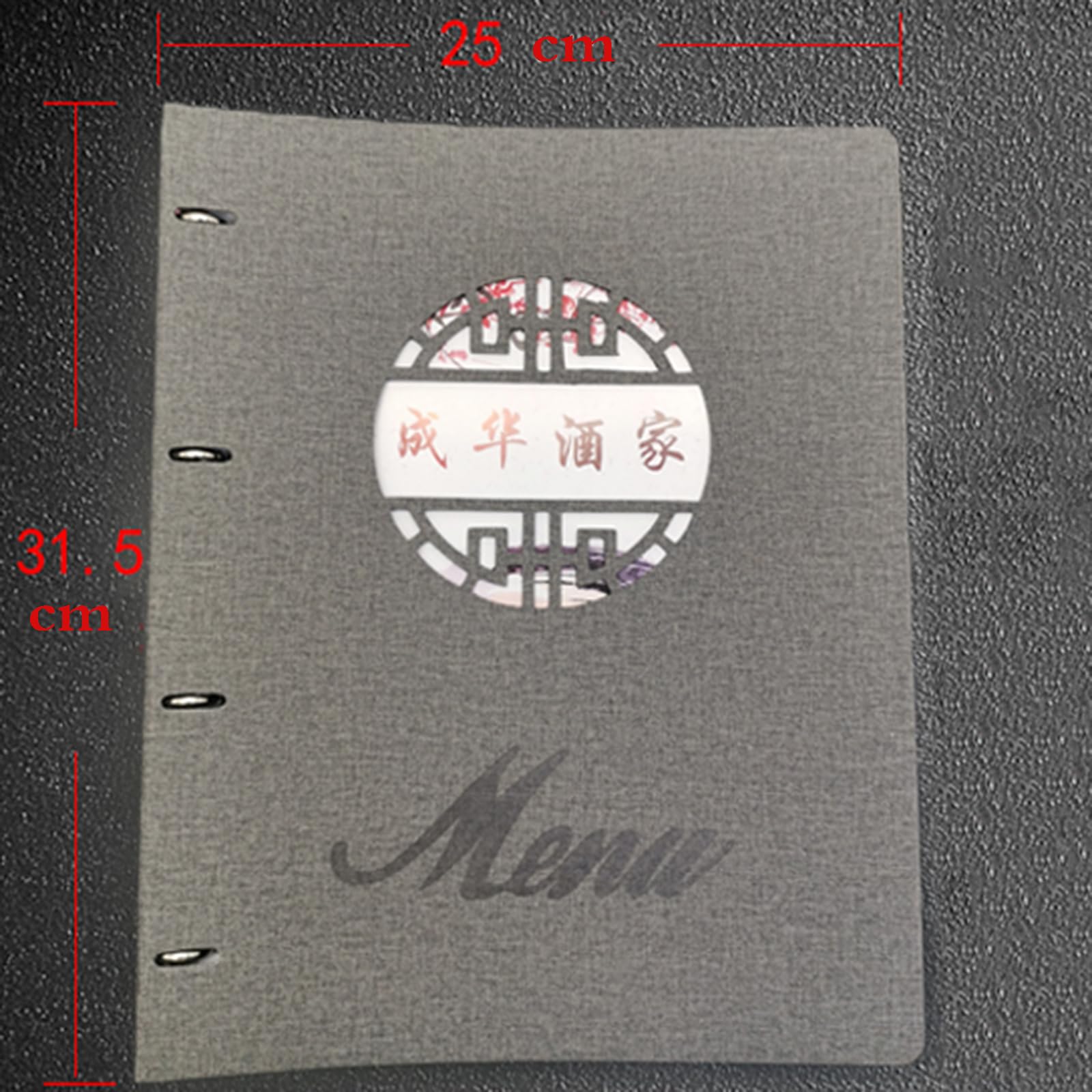 Porta Menus Restaurante,Funda para Cartas De Restaurantes,Protectores De Menu,FáCil De Limpiar,Ahuecar,Posibilidad De AñAdir Insertos,Funda para Cartas CafeteríAs Restaurantes