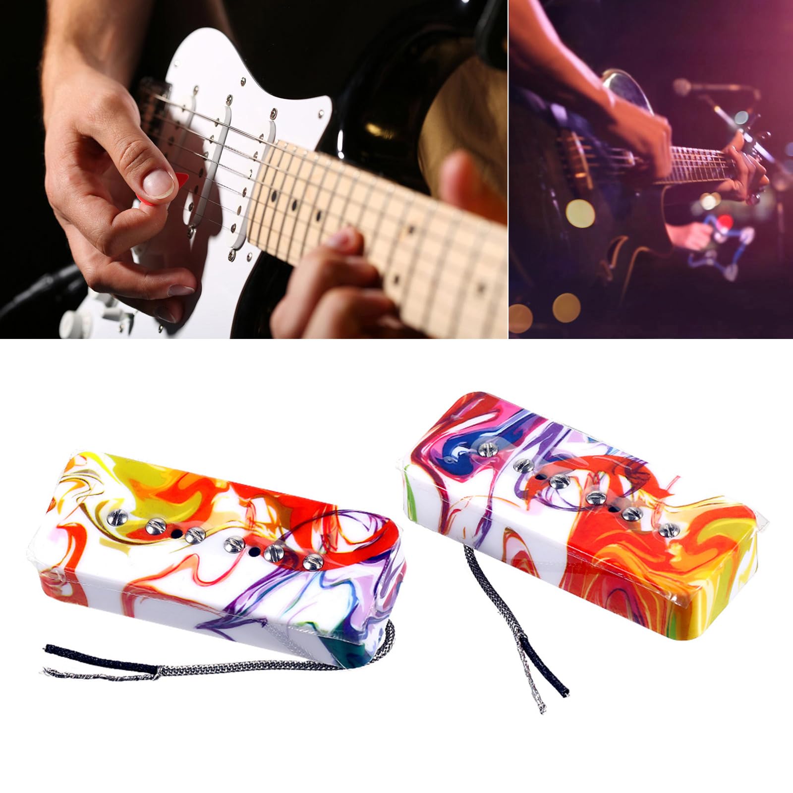 Zestaw części zamiennych do gitar elektrycznych High Power Neck and Bridge Position Wax Potted Design Guitar