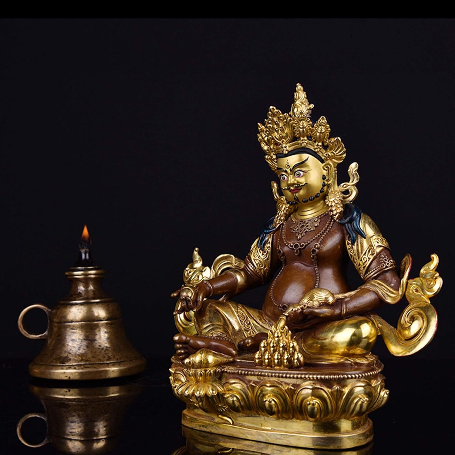極上　置物　仏像　和彫　天然素材　アンティーク　　骨董　飾り物　古美術品 極上 天然素材 仏像 アンティーク 置物 骨董 飾り物 古美術 彫刻 極上