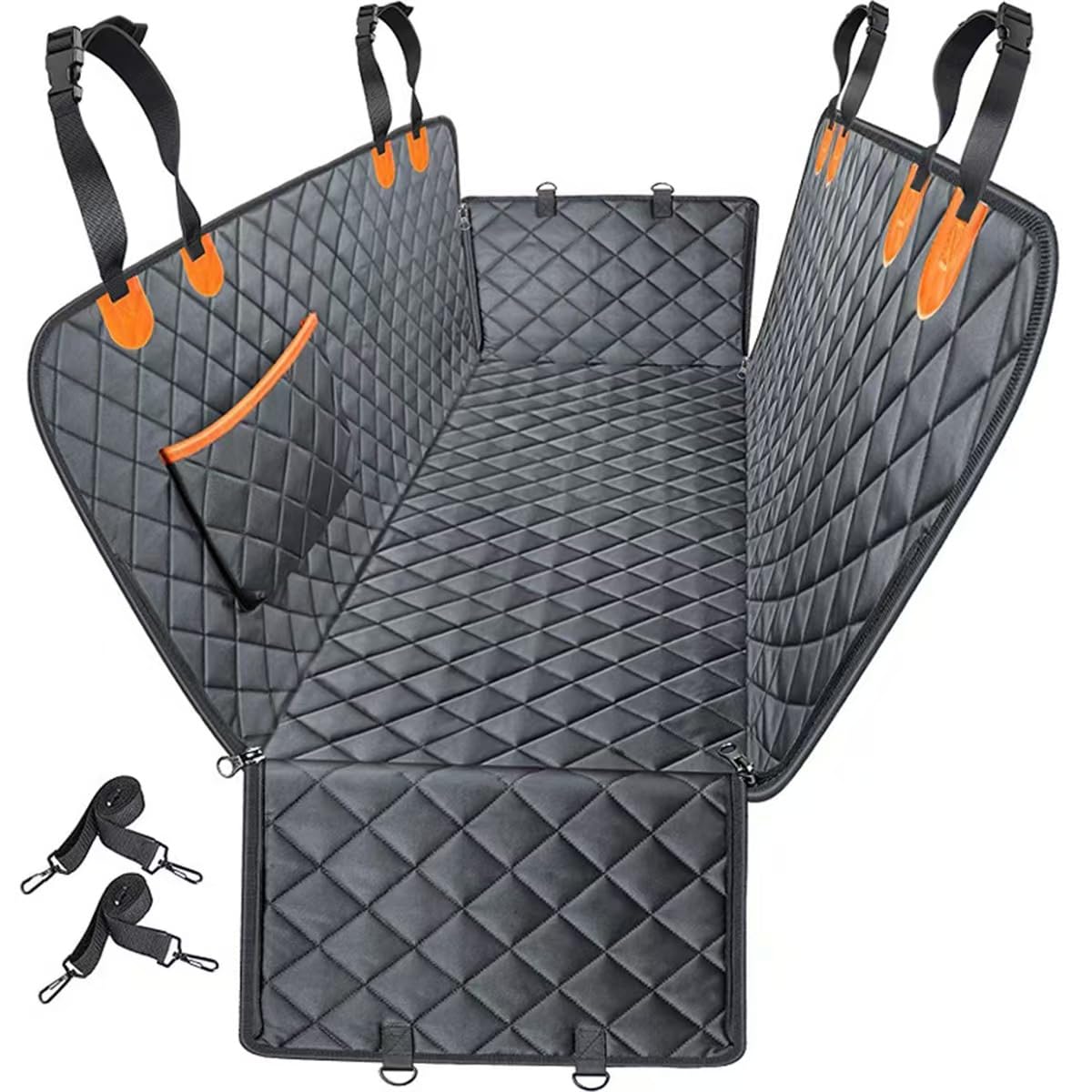 Woniyal Dog Car Seat Cover for Citroen DS3 DS4 DS5 C4 aircross/C3 aircross /C5 aircross, Pet Back Bench Protector Oxford Non Slip Scratchproof Hammock for Dogs Seat Accessories,A