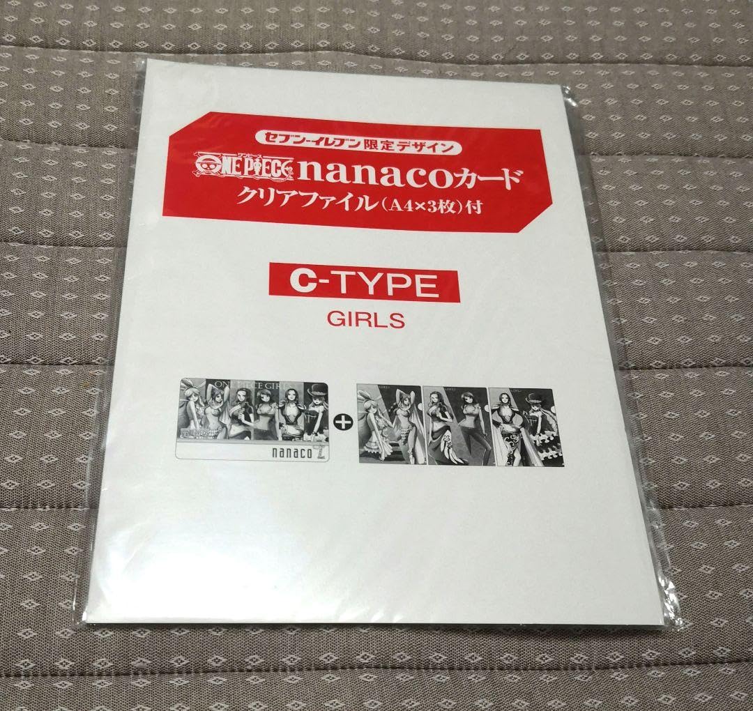 Amazon.co.jp: セブンイレブン限定 ワンピース ナナコ クリア