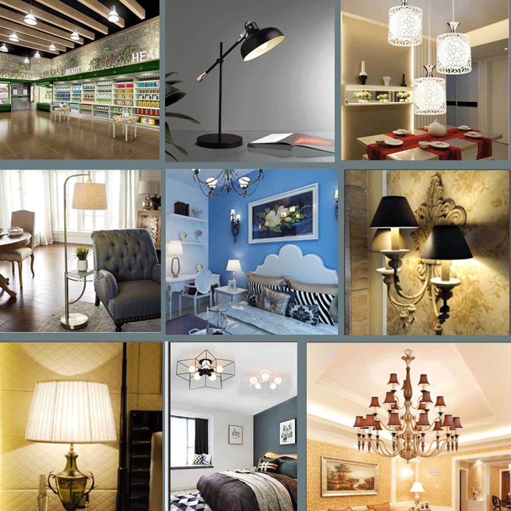10 Stück LED-Glühbirnen, Tageslichtweiß, warmes Licht, 2000 Lumen, E27-Sockel, LED-Maisglühbirne, für den Außenbereich, Indoor, Garage, Lager, Fabrik, Werkstatt, Straße, Hinterhof