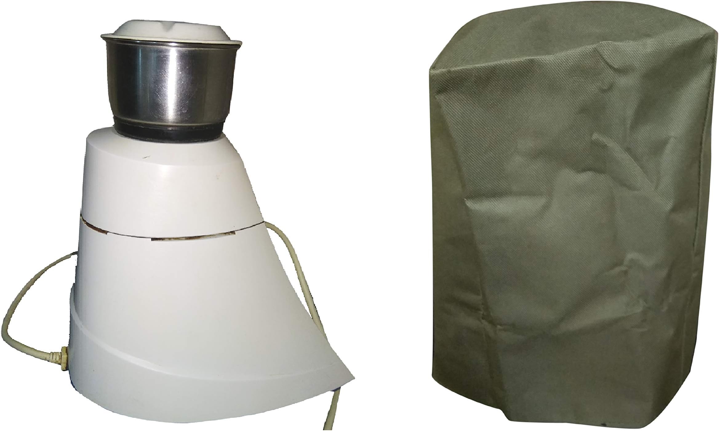 SUVE 3 Layer Stitching Mixer Grinder Cover for All Types of Mixies (Green, Free Size)