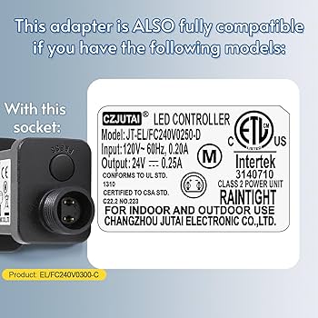 Amazon.com: PremierAdapter Power Supply for CZJUTAI JT-EL