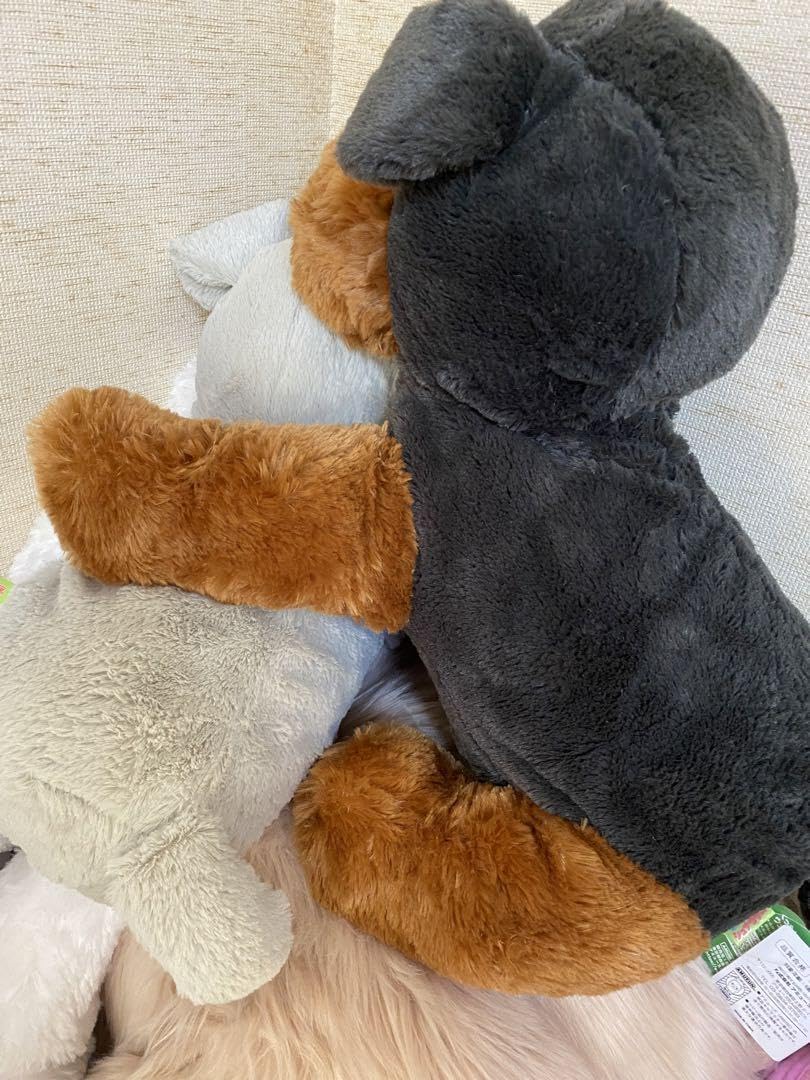 くったりシュナウザーBIG　クロチャ　≪まとめ買い歓迎！≫ くったりシュナウザー ウルトラBIG チャミー - メルカリ