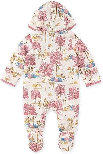 Miniatura 2 de Burts Bees Baby Mono unisex de una pieza con capucha para bebé de algodón orgánico