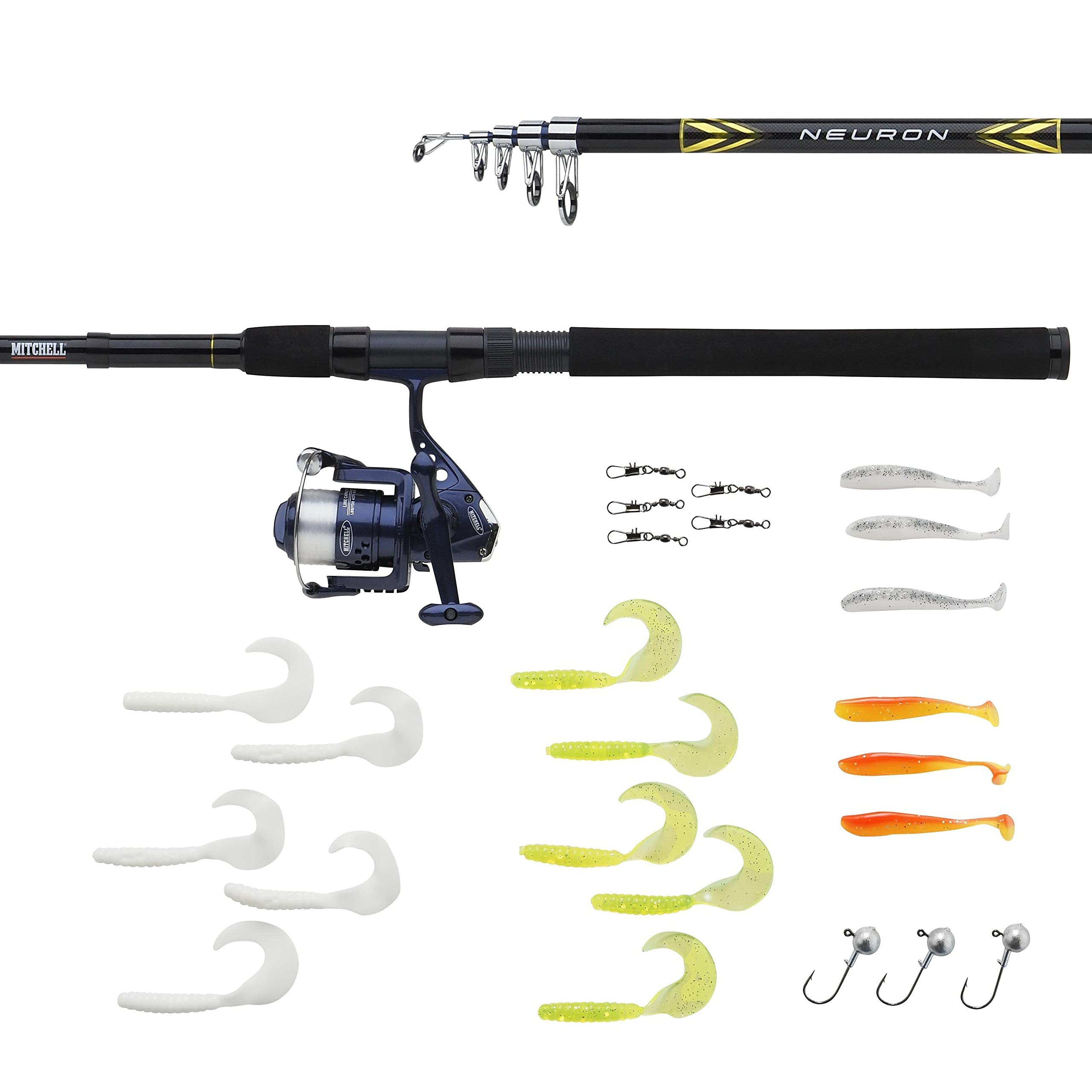 Mitchell - Neuron SW Spin Combo Rod ; Reel - Water Sports Gear