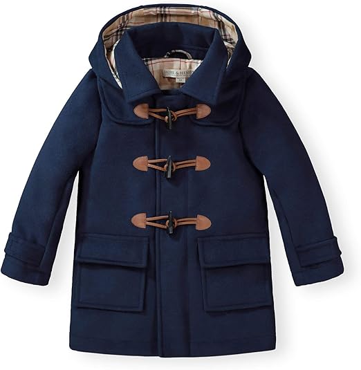 Blue paddington coat Clearance