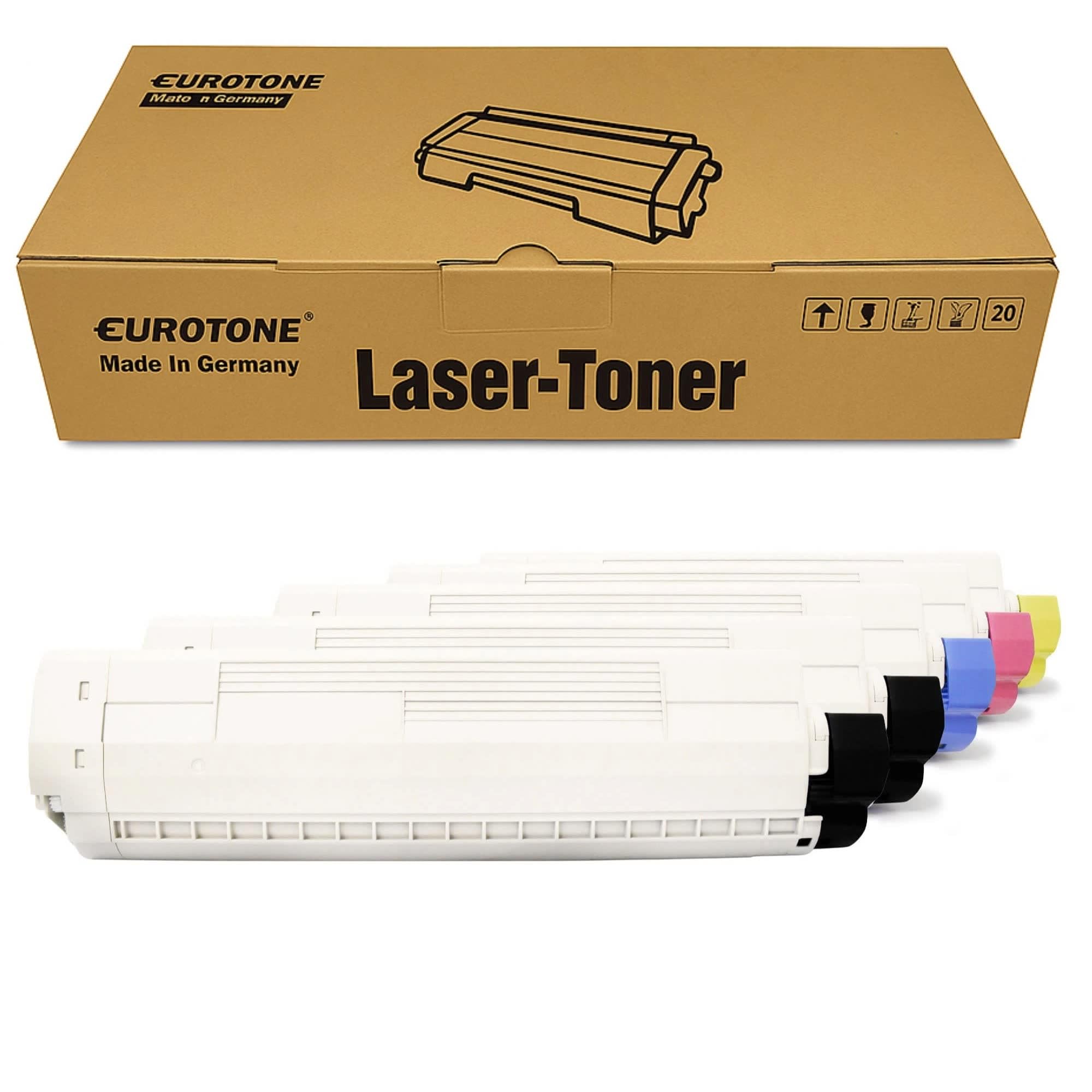 Eurotone 5X toner kompatybilny z Oki ES8460N ES8460CDTN ES8460DN ES8460CDX ES8460 ES8460CDXN zamiennik zestaw