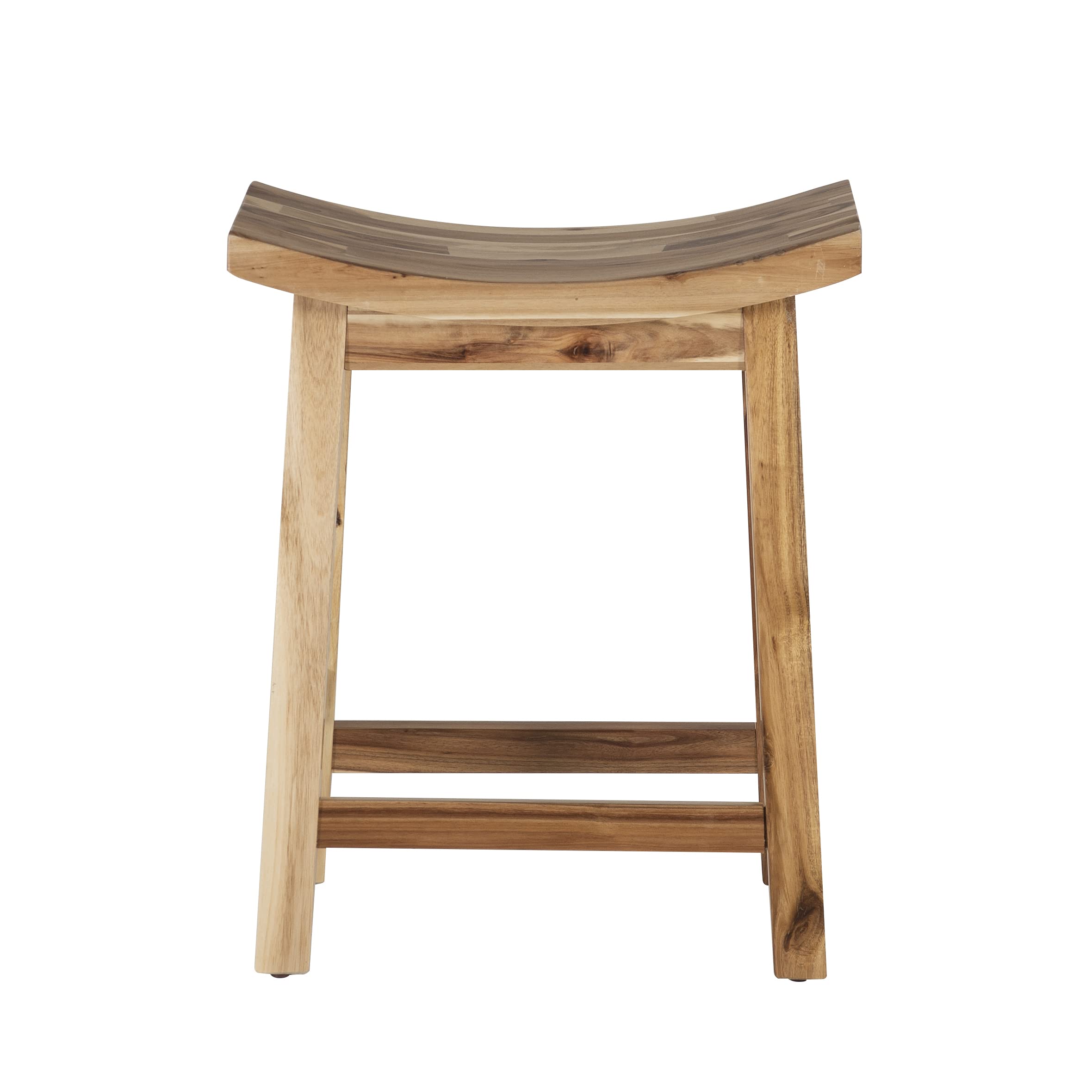 Powell Muebles Dale Saddle Bar Taburete Madera Natural 6