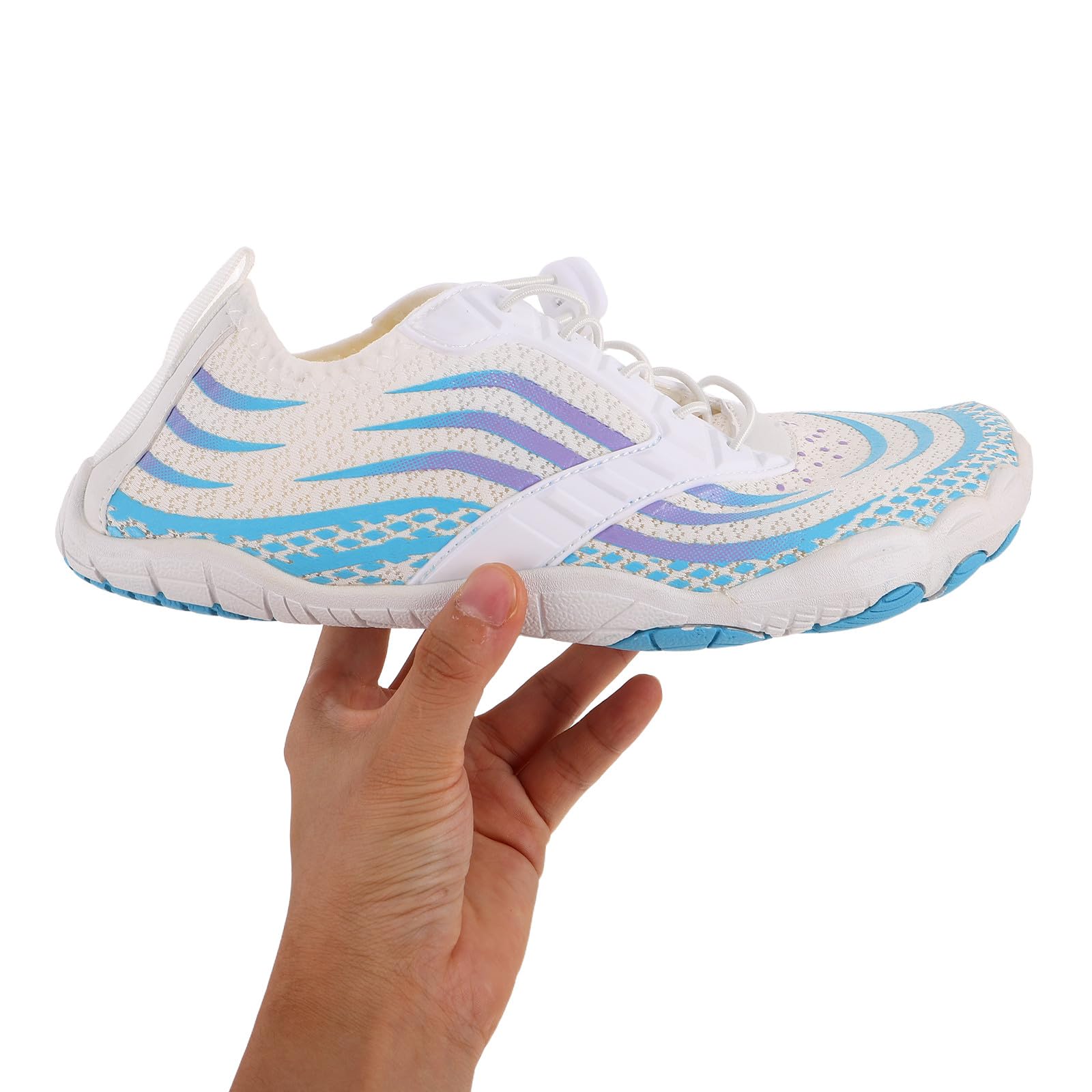 Gatuida 1 Paar Wasserschuhe für Strandspaziergang: Schnell trocknende Aqua-Schuhe – Barfuß Pool-Socken, atmungsaktiv – Outdoor-Reiseschuhe zum Surfen, Schwimmen und Tauchen, Größe 39