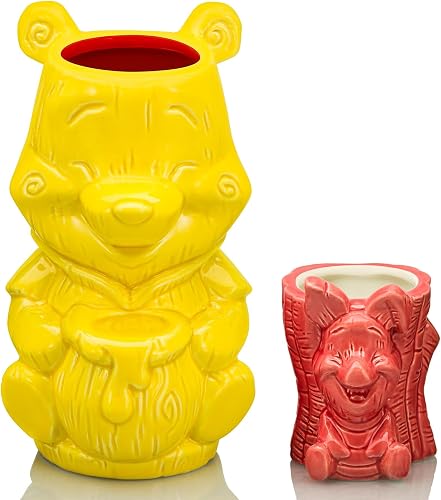 Geeki Tikis Disney Winnie The Pooh and Piglet Mug Set
