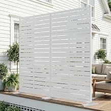 SUNYRISY 2Pack Metal Outdoor Privacy Fence Screen Panels