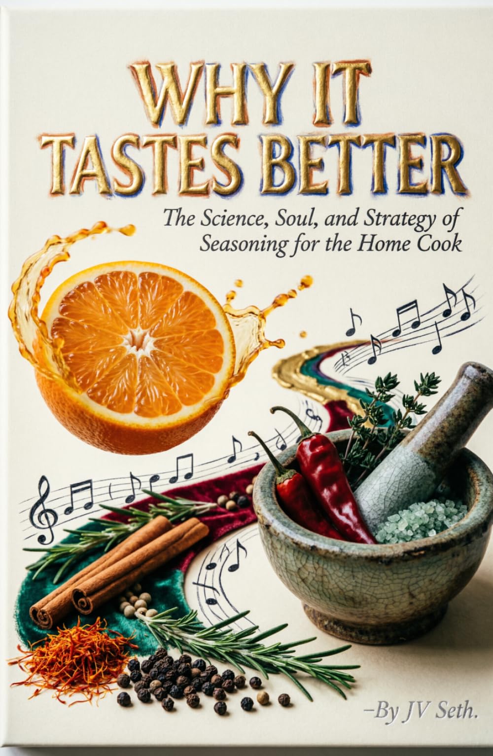 WHY IT TASTES BETTER: The Science, Soul, and Strategy of Seasoning for the Home Cook (Hard Life Problems Worth Solving)
