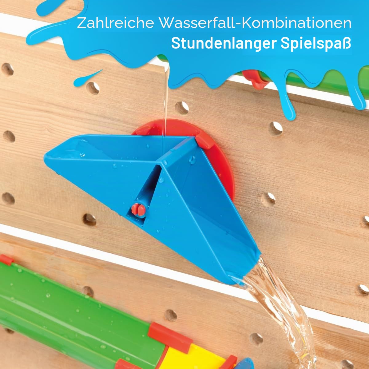 Playhouse Waterwall, Kinder Lernspielzeug für Jungen und Mädchen, Kinderspielset für Hand-Augen-Koordination und Spaß, ab 3 Jahren
