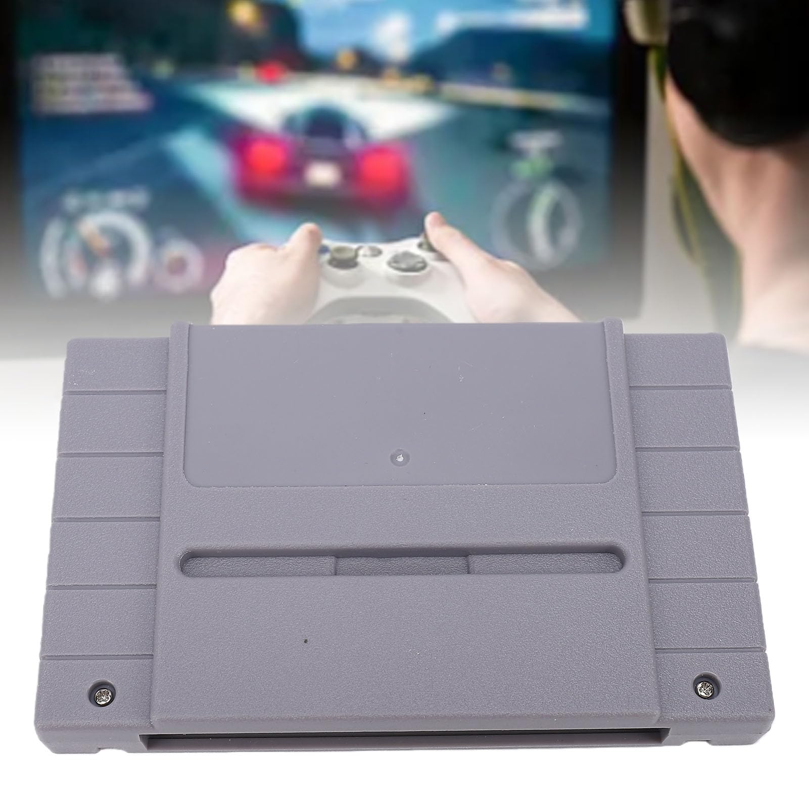 LICAEVEY Kaseta z grą Pasuje do SNES JP EU US, 16-bitowa Konsola do Gier Wideo Kaseta Flash z funkcją Natychmiastowego Zapisu i ładowania, Obsługuje pamięć ROM 96Mbit Gier Retro