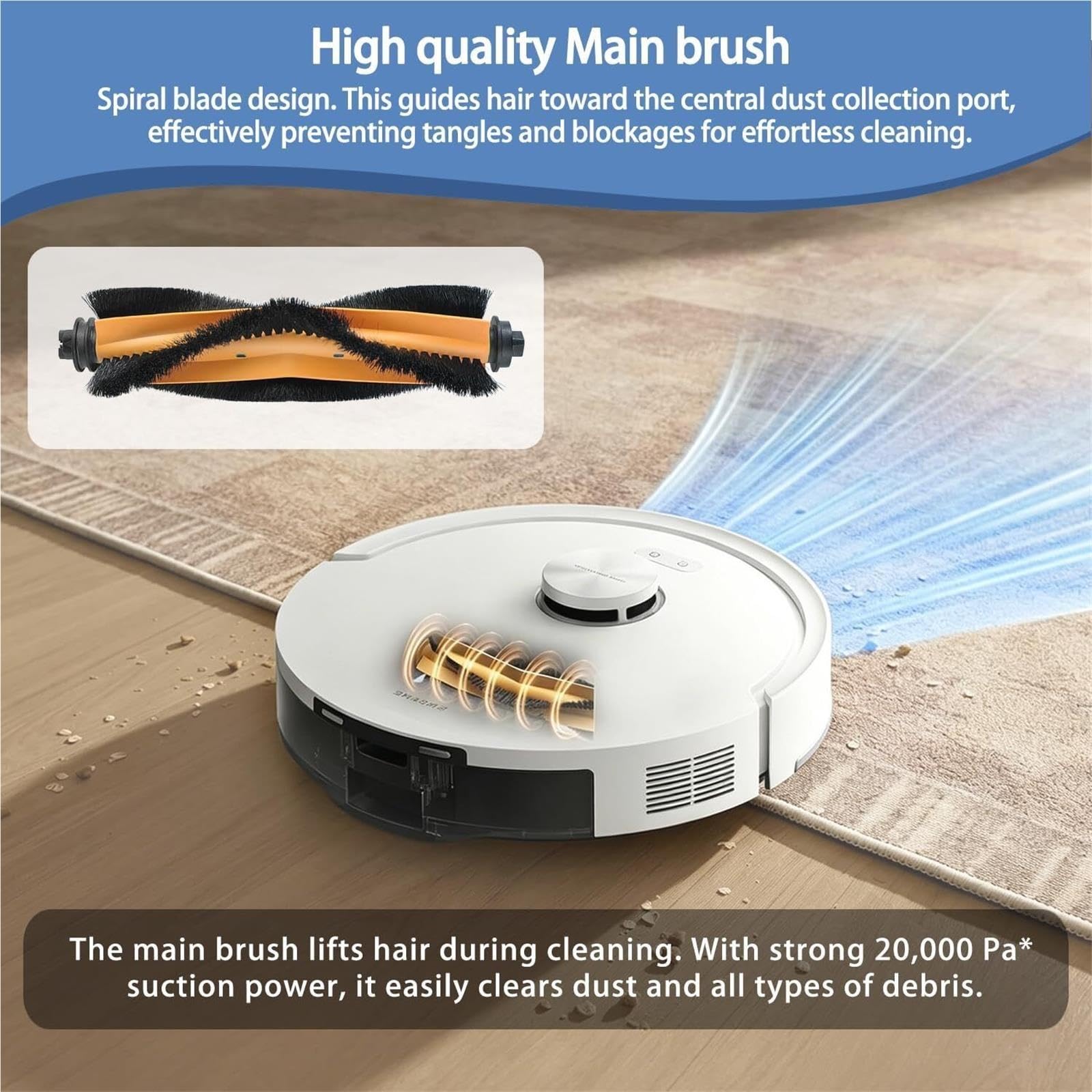 Kit Accessori Compatibile Con Dreame D20 Air Plus Robot