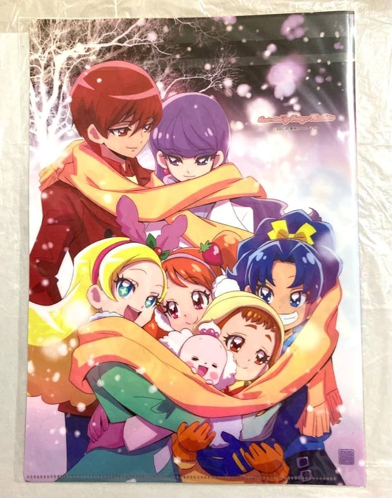 プリティストア限定 上北ふたご プリキュアクリアファイル