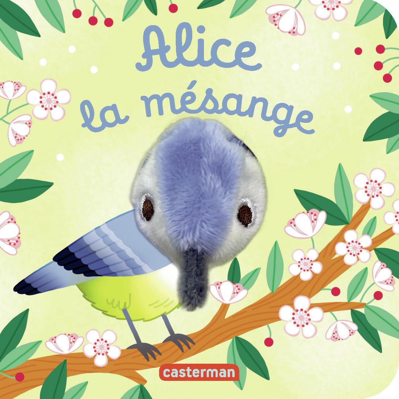 Alice la mésange: Livre marionnette pour bébé - dès 3 mois