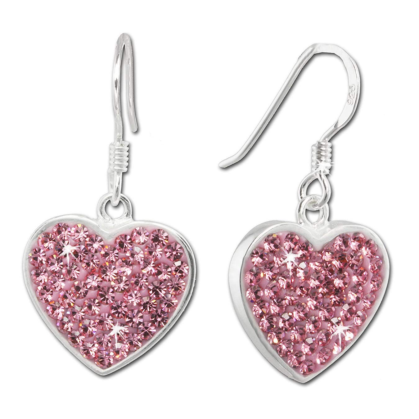 SterlinX D1SDO009A - Orecchini da donna, vero argento sterling 925 con