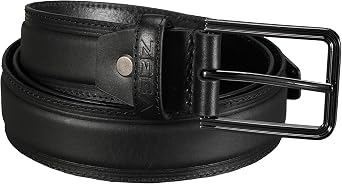 ZEBA Full Grain Leather Belt for Men
