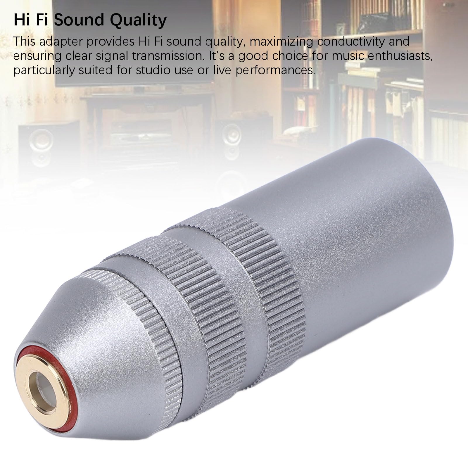 Adapter XLR na 4,4 mm, 4-pinowy XLR męski na 4,4 mm zbalansowany adapter żeński, 4-pinowy adapter XLR na 4,4 mm żeński zamiennik do wzmacniaczy mikrofonów