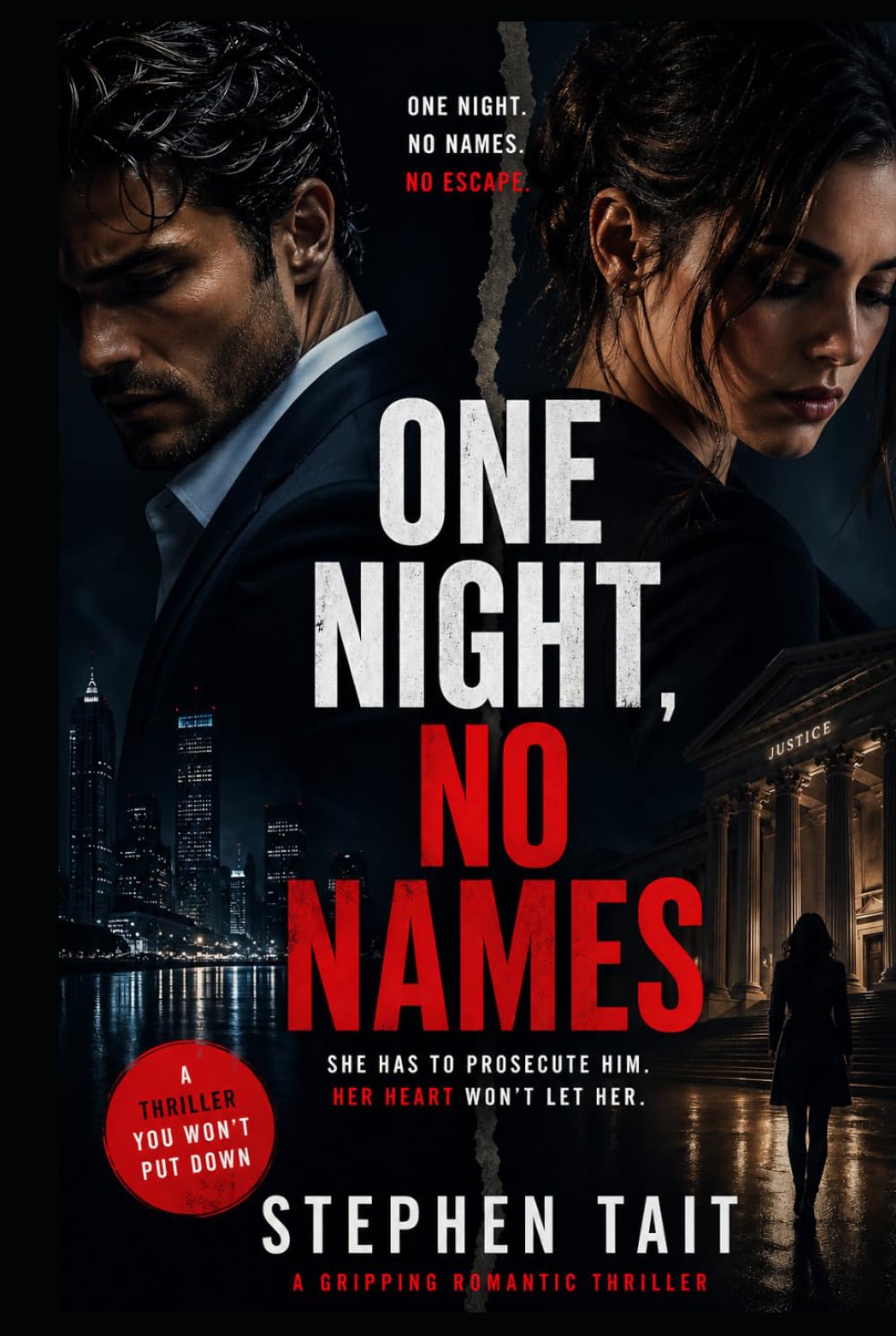 One Night, No Names: A Thrilling Novel (Stephen Tait's Psychological Thrillers)