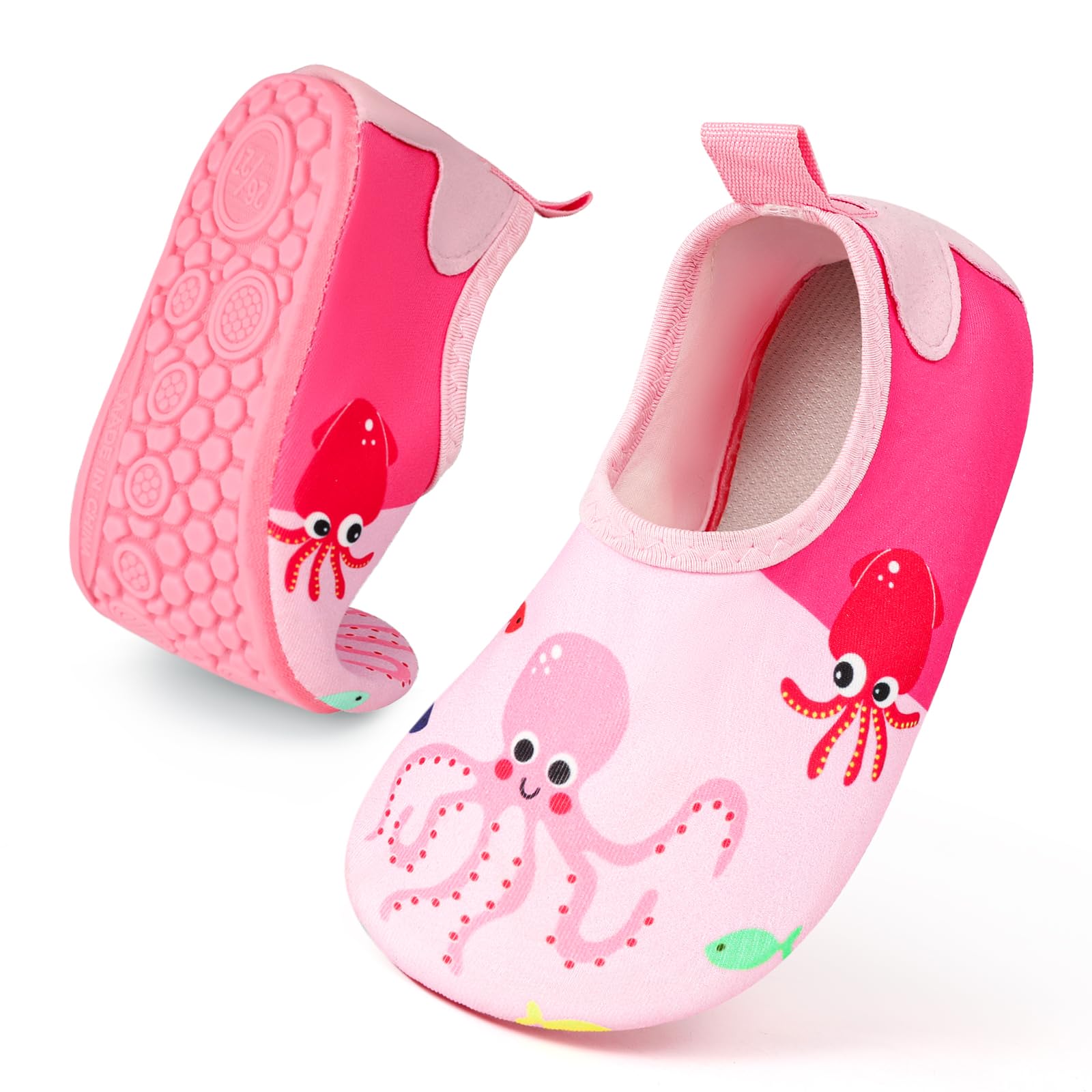 Scarpe da bagno per bambini, ad asciugatura rapida, da nuoto, per bambini, estive, antiscivolo, da spiaggia, 24 – 35 EU