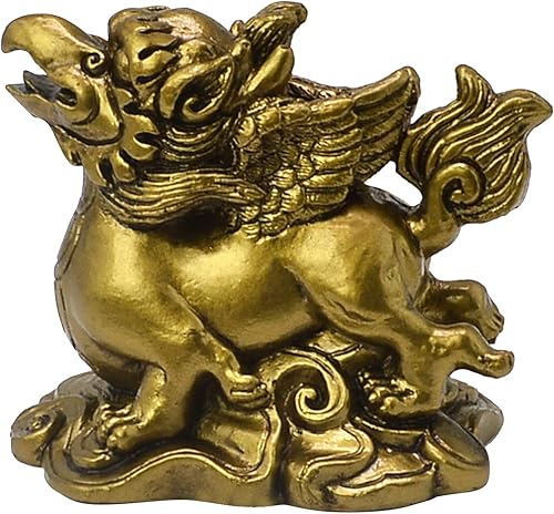 Feng Shui Garuda Amuleto Fuerte Poderoso Magia Religiosa Bestia Sagrada Estatua de Resina Hogar Escritorio