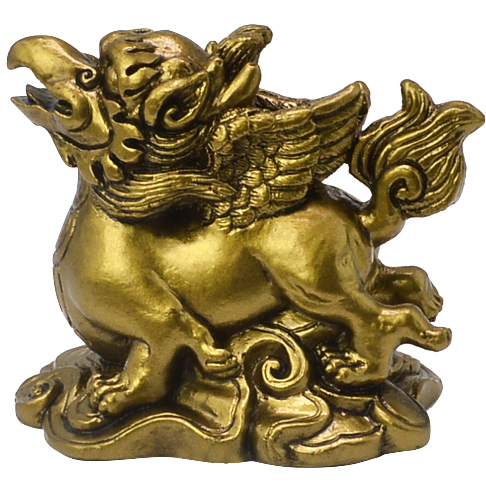 Feng Shui Garuda Amulet Strong Powerful Magic Religious Sacred Beast Resin Statue Home Desktop