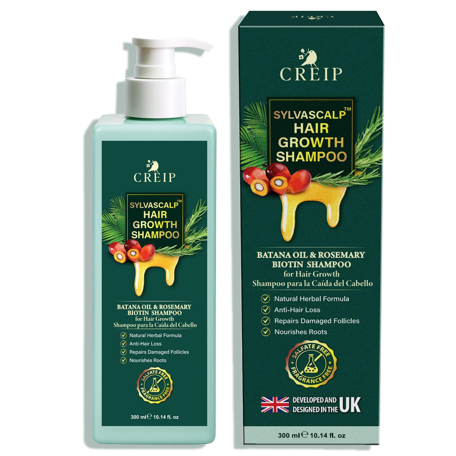 Rosemary & Batana Oil Hair Growth Shampoo
