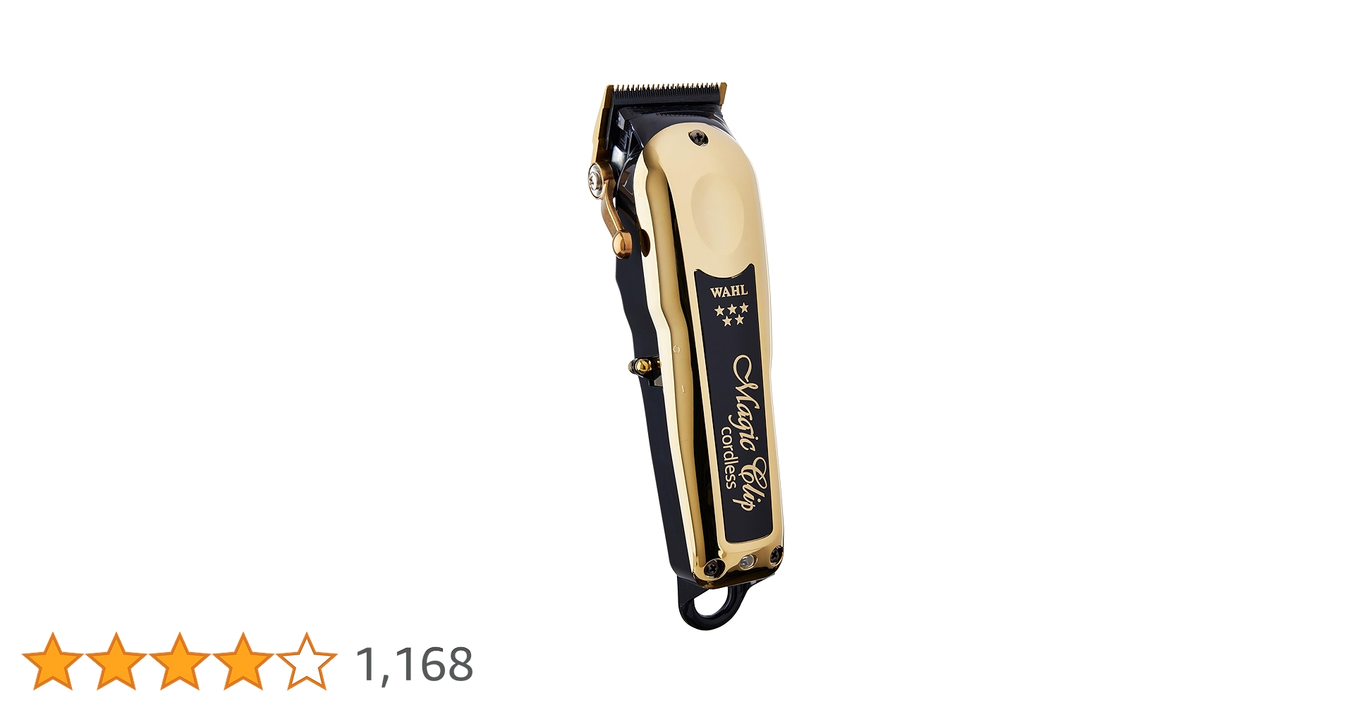 WAHL Magic Clip コードレスバリカン ゴールド Wahl Professional 5 Star Gold Cordless Magic Clip Hair