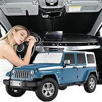 Vista 231 de Parasol de 4 capas para parabrisas, ajuste personalizado, tela 240T, parasol retráctil que bloquea los rayos ultravioletas, accesorios para automóvil