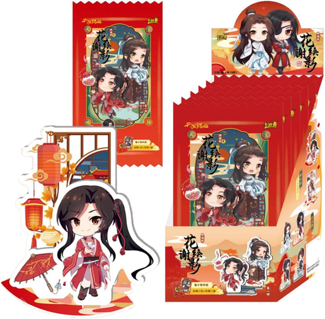 Heaven Official Blessing Anime Official Acrylic Stand Figure Standee Blind Box Huacheng Xielian (Single (randomized))