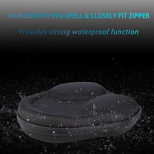 Miniatura 6 de Funda inteligente para AirPods Max con función de modo de suspensión, funda protectora rígida de viaje con almacenamiento de cables, accesorios de