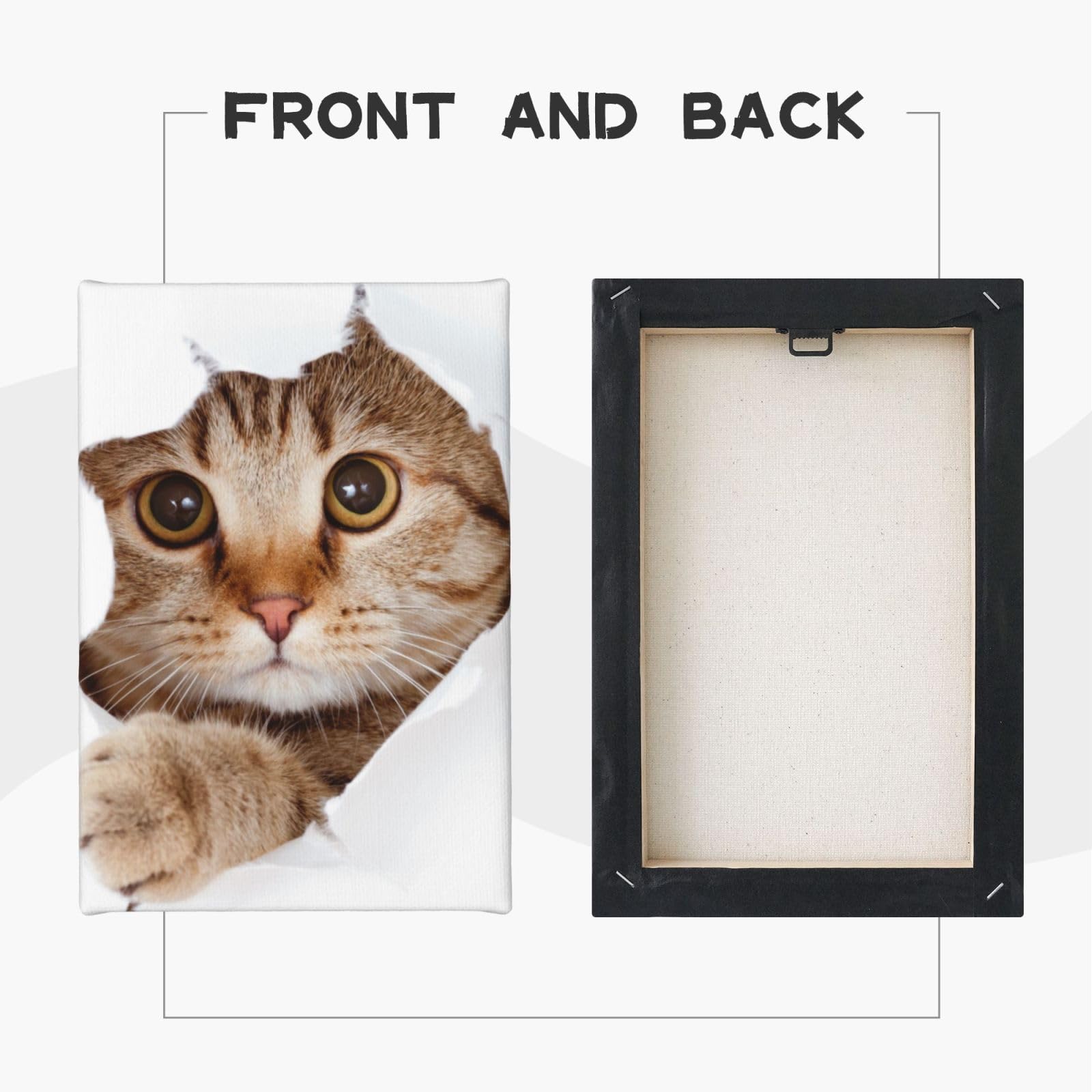 Amazon.co.jp: アートポスター フレーム 装飾画 ねこ 猫 猫柄 おもしろ