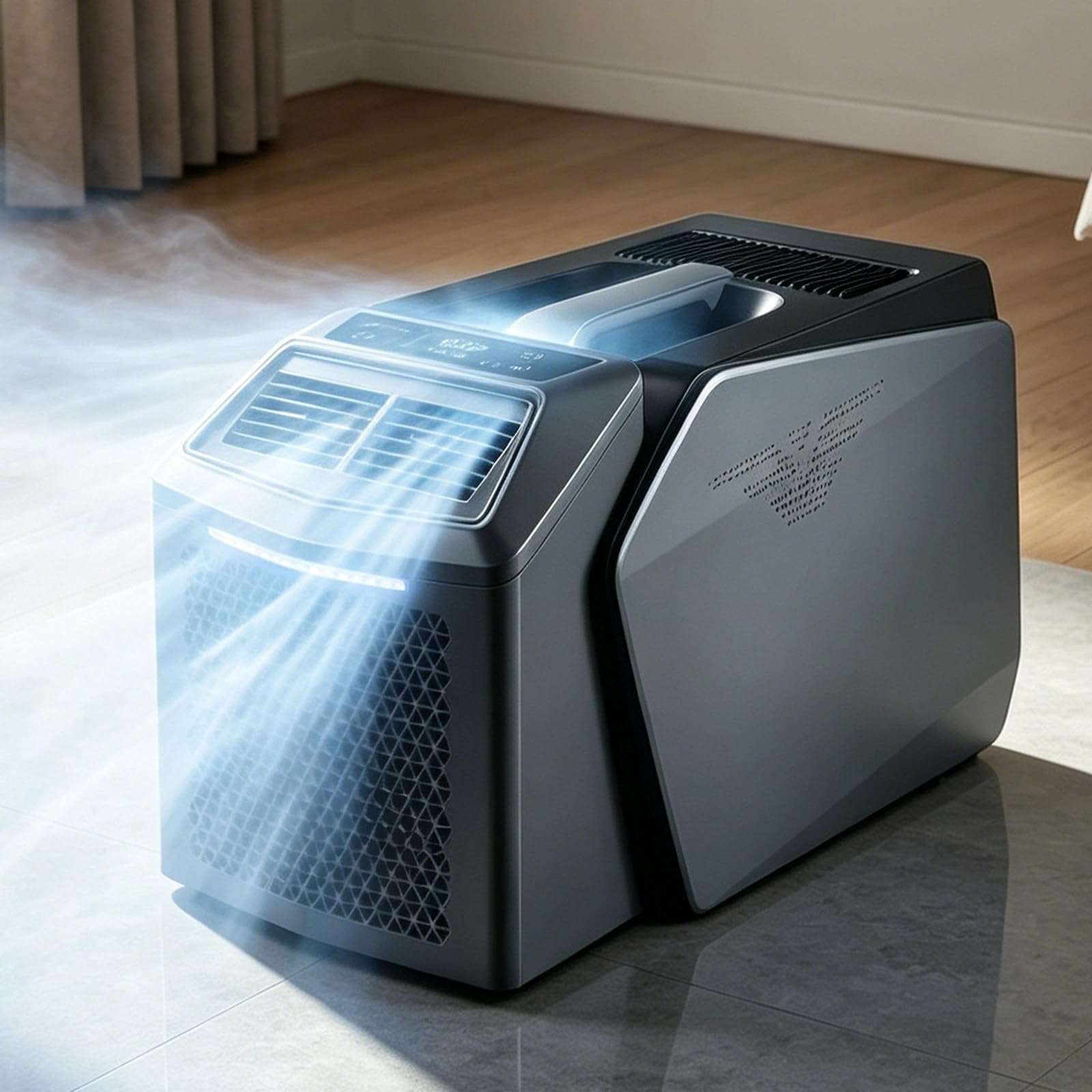 KRYANFEN Quiet RV Air Conditioner, 17.5kg Unit with 24H Automatic Timer