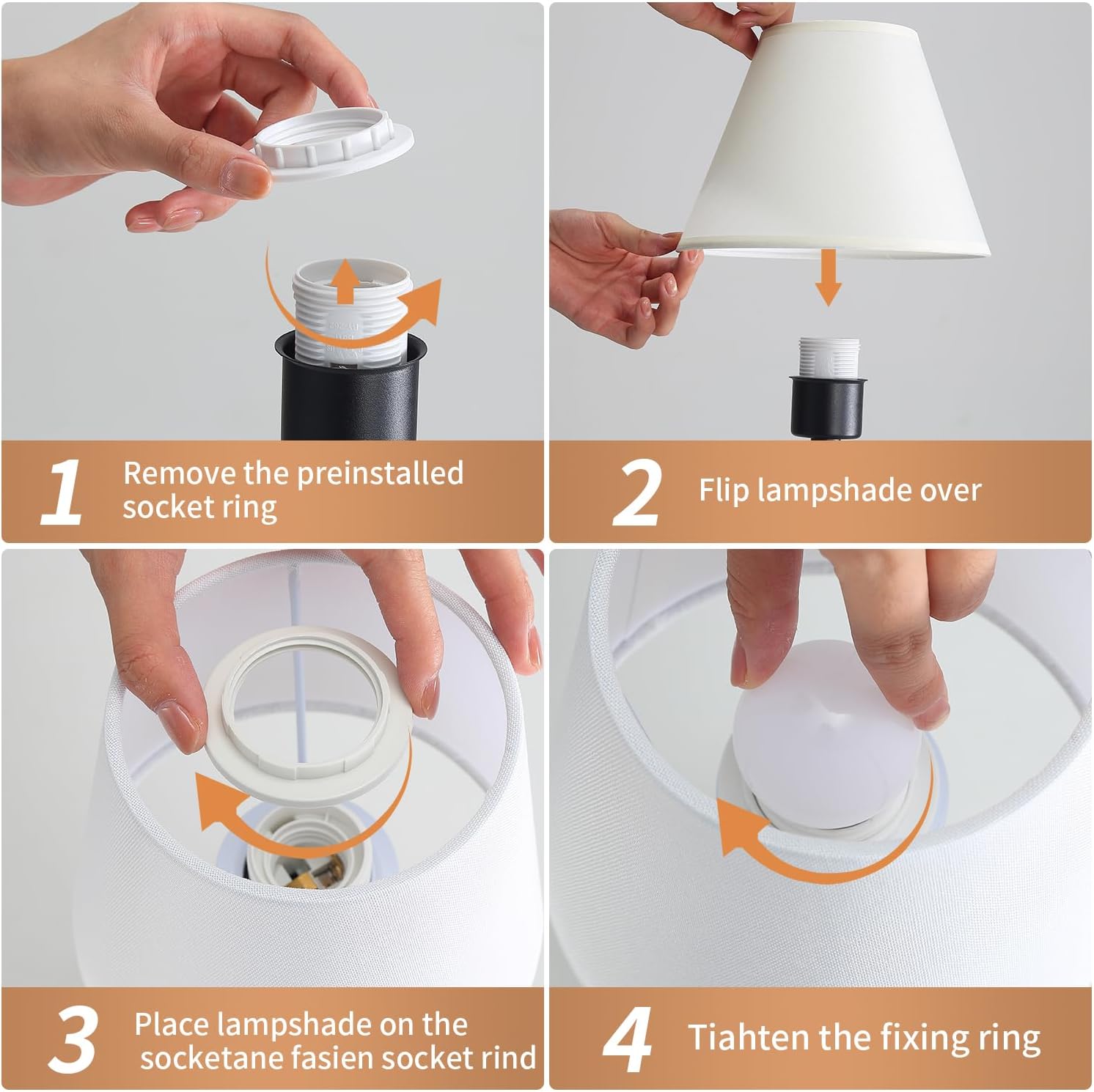 Portables Cordless Table Lamp, LED Fabric Shade Desk Lamp,Rechargeable Battery Operated，Lighting for Bedroom, Bedside,Bar,Living Room, Dining Room, Night Light (Black)