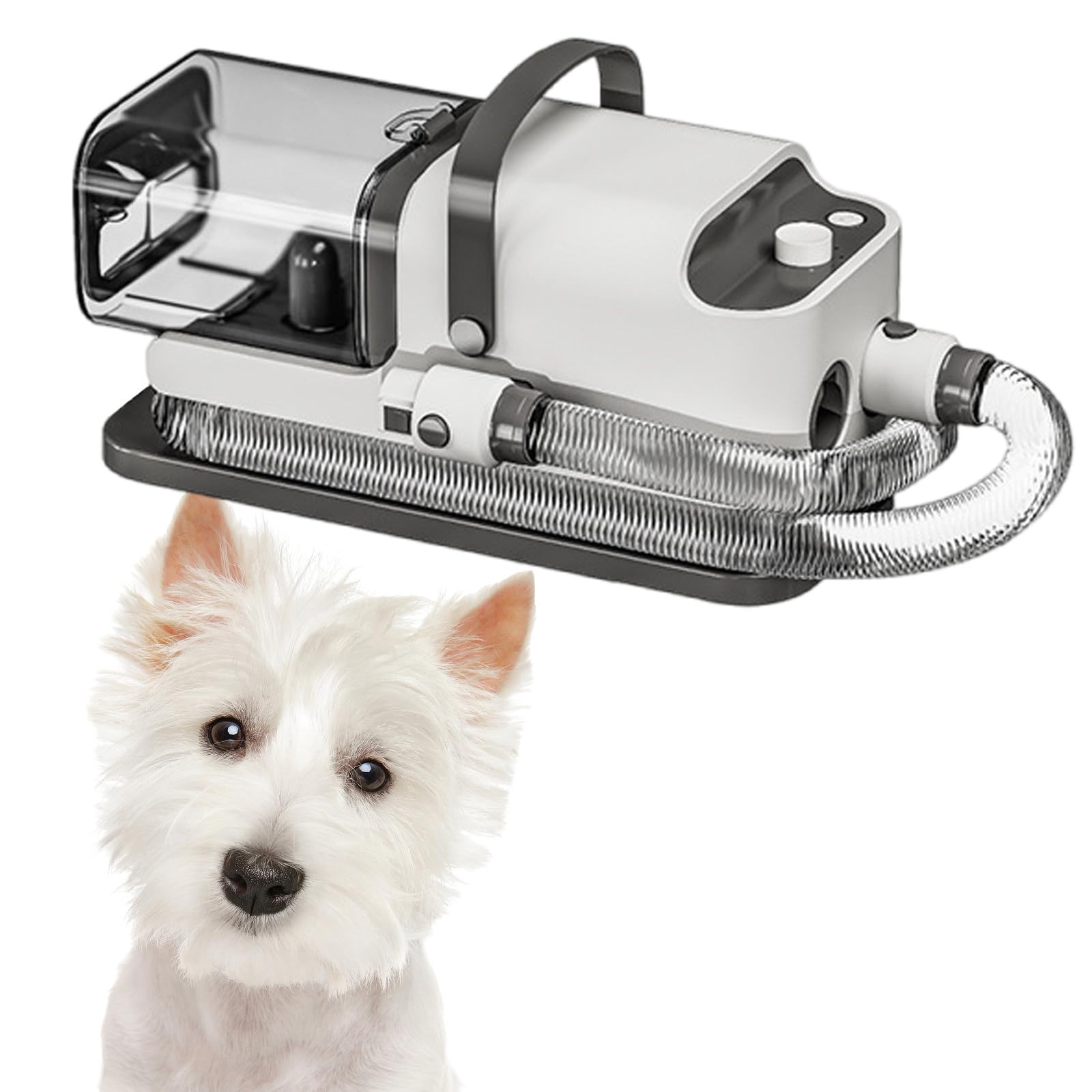 Professionelles Staubsauger-Pflegeset FüR Haustiere, Mit Staubsauger Und Trimmer, 5 Pflegefunktionen, 1,8 L GroßEr StaubbehäLter, FüR Die Fellpflege Von Katzen/Hunden