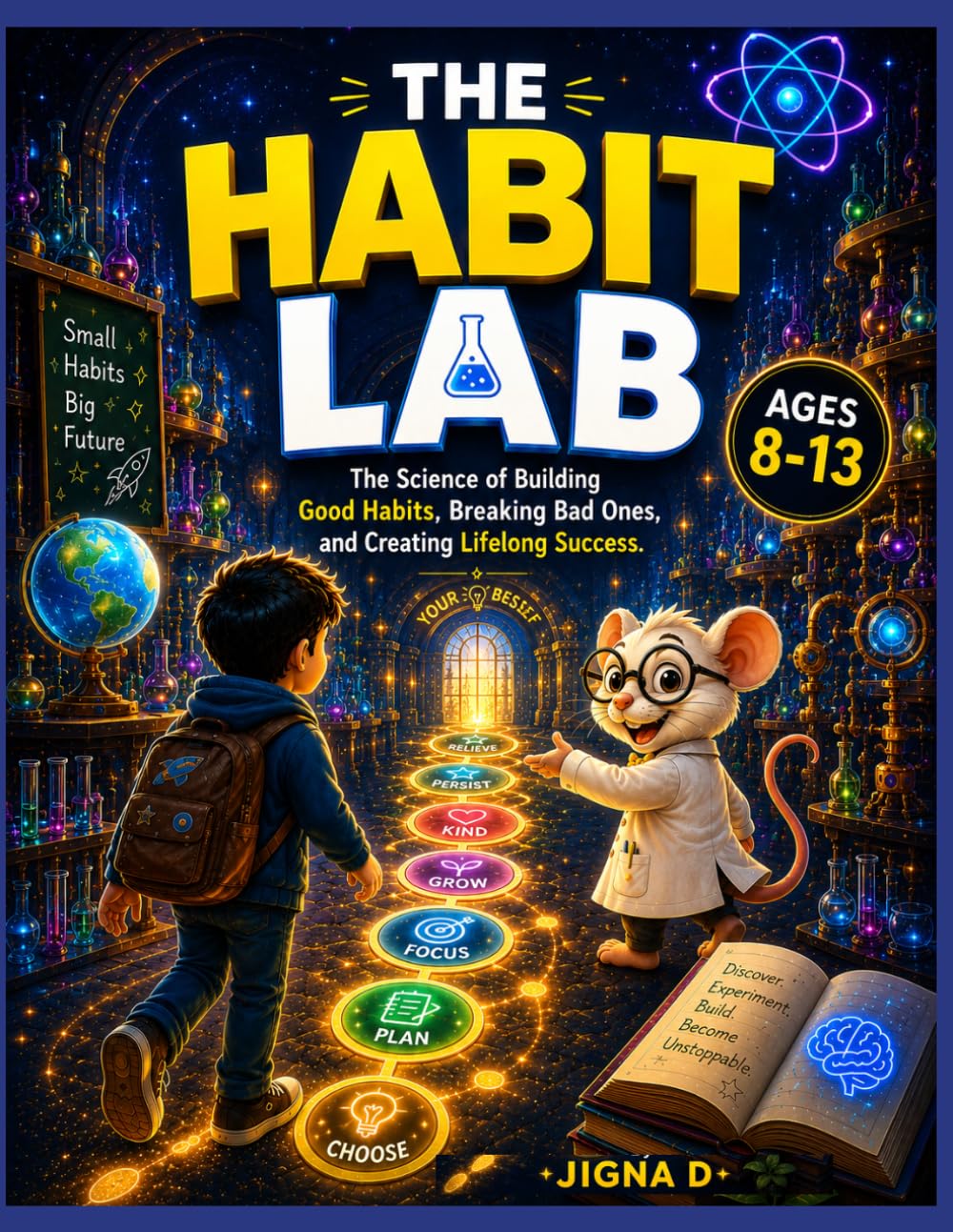 The Habit Lab: The Science of Building Good Habits, Breaking Bad Ones, and Creating Lifelong Success | A Fun, Interactive Guide for Kids Ages 8–13