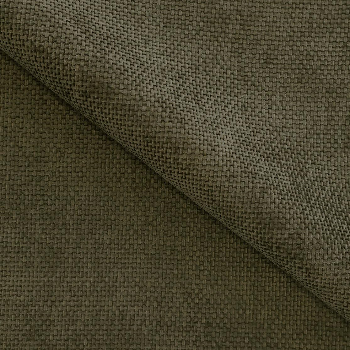 DomoHome Freistehend Ecksofa Ombo 297x137cm, L-Form, GRÜN mit Schlaffunktion 125x193cm, Sofa mit Verstellbarer Rückenlehne, Strukturstoff Eden, Verstellbare Kopfstütze