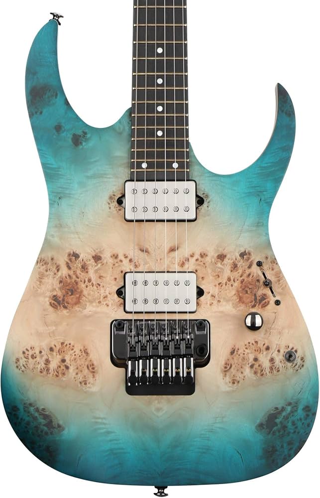 Amazon | Ibanez RG1120PBZ Caribbean Islet Flat エレキギター