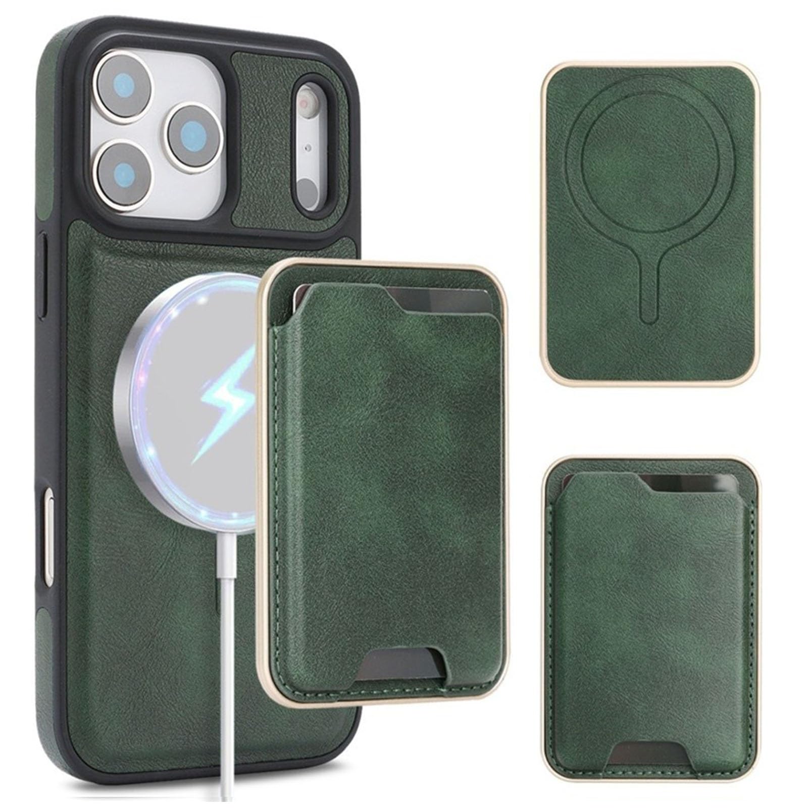 Coque iPhone 17 Pro Max antichoc et compatible MagSafe avec doublure microfibre douce - 8