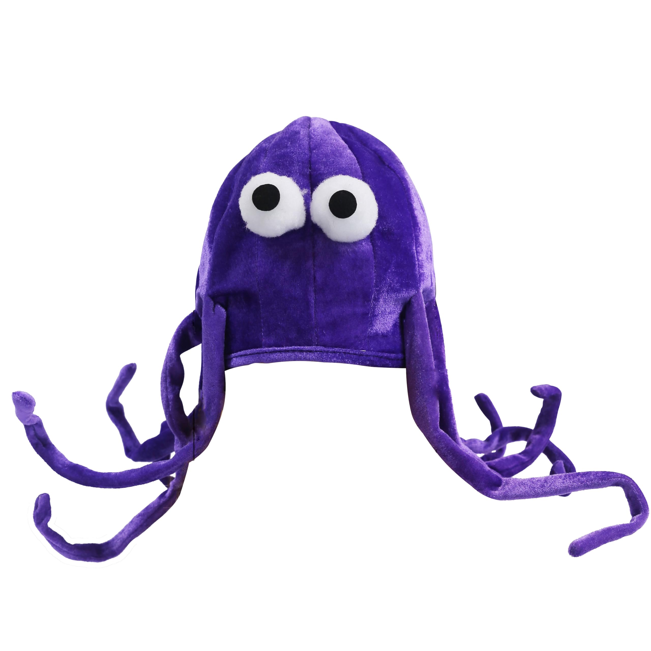 Cappello in maglia di polpo viola : caldo e confortevole elastico